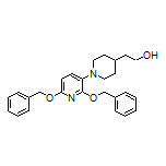 2-[1-[2,6-双(苄氧基)-3-吡啶基]-4-哌啶基]乙醇