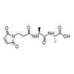 (S)-2-[(S)-2-[3-(2,5-二氧代-2,5-二氢-1-吡咯基)丙酰氨基]丙酰氨基]丙酸