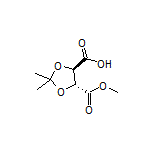 (4R,5R)-5-(甲氧基羰基)-2,2-二甲基-1,3-二氧戊环-4-甲酸