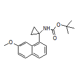 N-Boc-1-(7-甲氧基-1-萘基)环丙胺