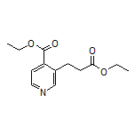 3-(3-乙氧基-3-氧代丙基)吡啶-4-甲酸乙酯