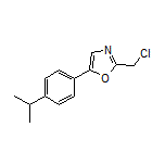 2-(氯甲基)-5-(4-异丙基苯基)噁唑