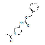 1-[3-(Cbz-氨基)-1-吡咯烷基]乙酮