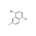 4-溴-1-氯-6-碘异喹啉