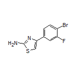 4-(4-溴-3-氟苯基)噻唑-2-胺