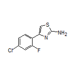 4-(4-氯-2-氟苯基)噻唑-2-胺