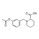 1-(3-乙酰氧基苄基)哌啶-2-甲酸