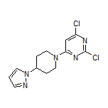 4-[4-(1-吡唑基)-1-哌啶基]-2,6-二氯嘧啶