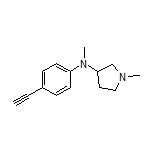 N-(4-乙炔基苯基)-N,1-二甲基吡咯烷-3-胺
