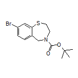 8-溴-4-Boc-2,3,4,5-四氢苯并[f][1,4]硫氮杂卓