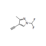 1-(二氟甲基)-4-乙炔基-3-甲基-1H-吡唑