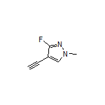 4-乙炔基-3-氟-1-甲基-1H-吡唑