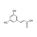 (E)-3-(3,5-二羟基苯基)丙烯酸