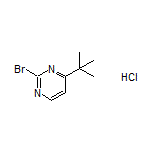 2-溴-4-(叔丁基)嘧啶盐酸盐