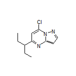 7-氯-5-(3-戊基)吡唑并[1,5-a]嘧啶