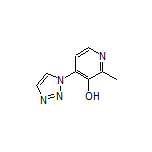2-甲基-4-(1H-1,2,3-三唑-1-基)吡啶-3-醇