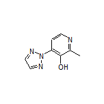 2-甲基-4-(2H-1,2,3-三唑-2-基)吡啶-3-醇