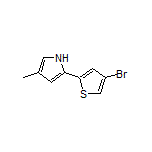 2-(4-溴-2-噻吩基)-4-甲基吡咯