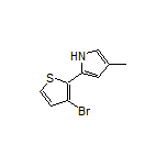 2-(3-溴-2-噻吩基)-4-甲基吡咯