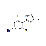 2-(4-溴-2,6-二氟苯基)-4-甲基吡咯
