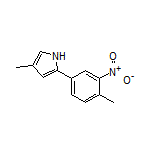 4-甲基-2-(4-甲基-3-硝基苯基)吡咯