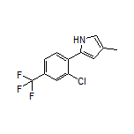 2-[2-氯-4-(三氟甲基)苯基]-4-甲基吡咯