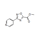 3-(4-吡啶基)-1,2,4-噁二唑-5-甲酸甲酯