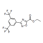 3-[3,5-双(三氟甲基)苯基]-1,2,4-噁二唑-5-甲酸乙酯