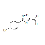 3-(4-溴苯基)-1,2,4-噁二唑-5-甲酸甲酯