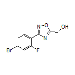 [3-(4-溴-2-氟苯基)-1,2,4-噁二唑-5-基]甲醇
