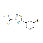 3-(3-溴苯基)-1,2,4-噁二唑-5-甲酸甲酯