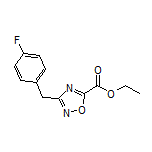 3-(4-氟苄基)-1,2,4-噁二唑-5-甲酸乙酯