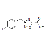 3-(4-氟苄基)-1,2,4-噁二唑-5-甲酸甲酯