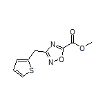 3-(噻吩-2-基甲基)-1,2,4-噁二唑-5-甲酸甲酯