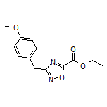 3-(4-甲氧基苄基)-1,2,4-噁二唑-5-甲酸乙酯