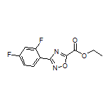3-(2,4-二氟苯基)-1,2,4-噁二唑-5-甲酸乙酯