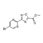 3-(5-溴-2-嘧啶基)-1,2,4-噁二唑-5-甲酸甲酯