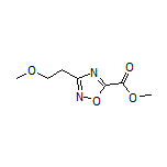 3-(2-甲氧基乙基)-1,2,4-噁二唑-5-甲酸甲酯