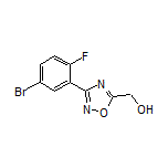 [3-(5-溴-2-氟苯基)-1,2,4-噁二唑-5-基]甲醇