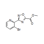 3-(3-溴-2-吡啶基)-1,2,4-噁二唑-5-甲酸甲酯