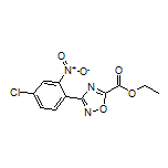 3-(4-氯-2-硝基苯基)-1,2,4-噁二唑-5-甲酸乙酯