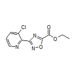 3-(3-氯-2-吡啶基)-1,2,4-噁二唑-5-甲酸乙酯