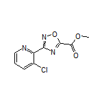 3-(3-氯-2-吡啶基)-1,2,4-噁二唑-5-甲酸甲酯