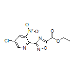 3-(5-氯-3-硝基-2-吡啶基)-1,2,4-噁二唑-5-甲酸乙酯