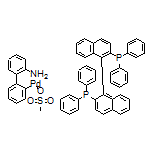 [2’-(氨基-κN)[1,1’-联苯]-2-基-κC][[2’-(二苯基膦基)[1,1’-联萘]-2-基]二苯基膦-κP](甲磺酸-κO)钯