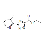 3-(3-甲基-2-吡啶基)-1,2,4-噁二唑-5-甲酸乙酯