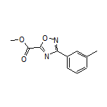 3-(间甲苯基)-1,2,4-噁二唑-5-甲酸甲酯