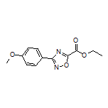 3-(4-甲氧基苯基)-1,2,4-噁二唑-5-甲酸乙酯