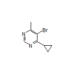 5-溴-4-环丙基-6-甲基嘧啶