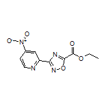 3-(4-硝基-2-吡啶基)-1,2,4-噁二唑-5-甲酸乙酯